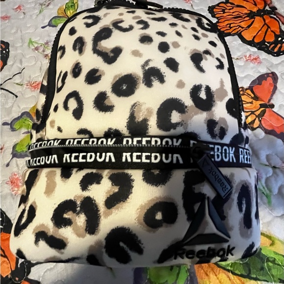 NWT Reebok Rose Mini Backpack. Animal print. - Picture 7 of 13